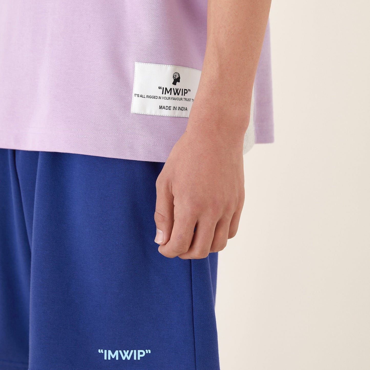Lilac Fleece T-Shirt