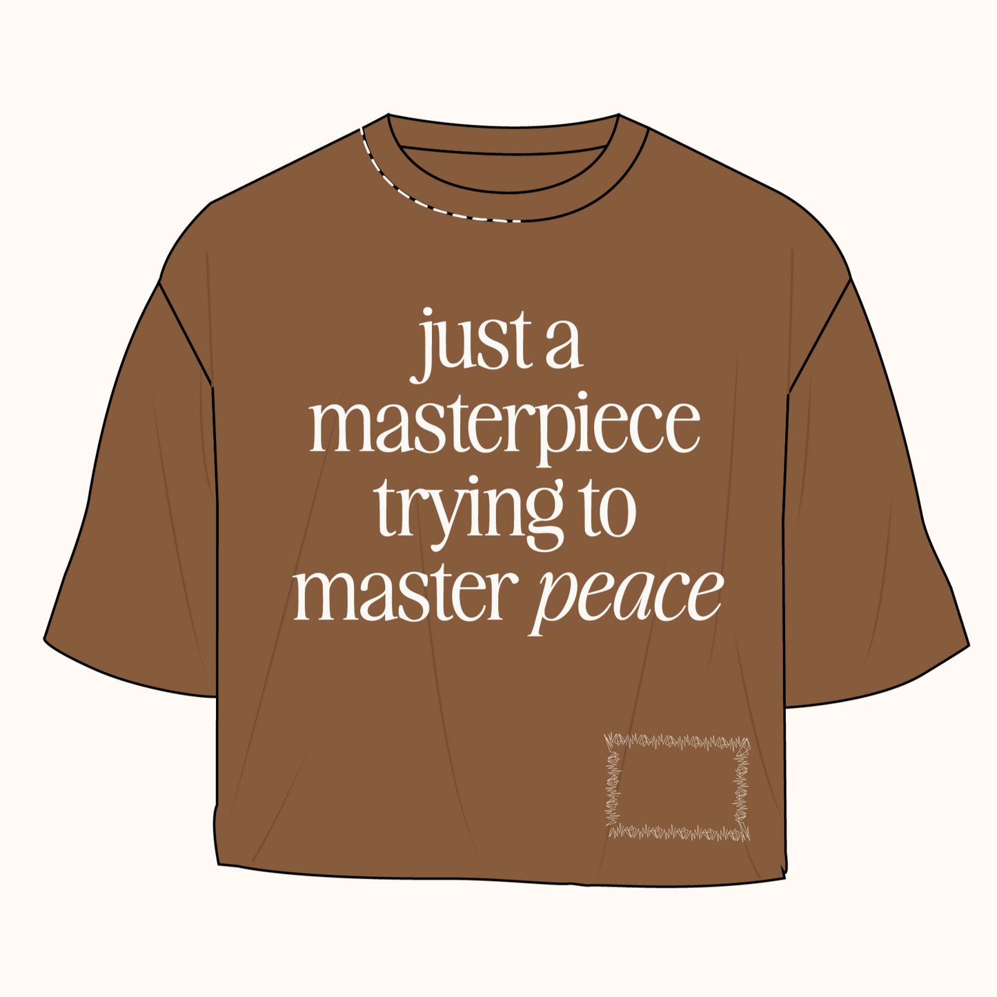 Master Peace Crop Top