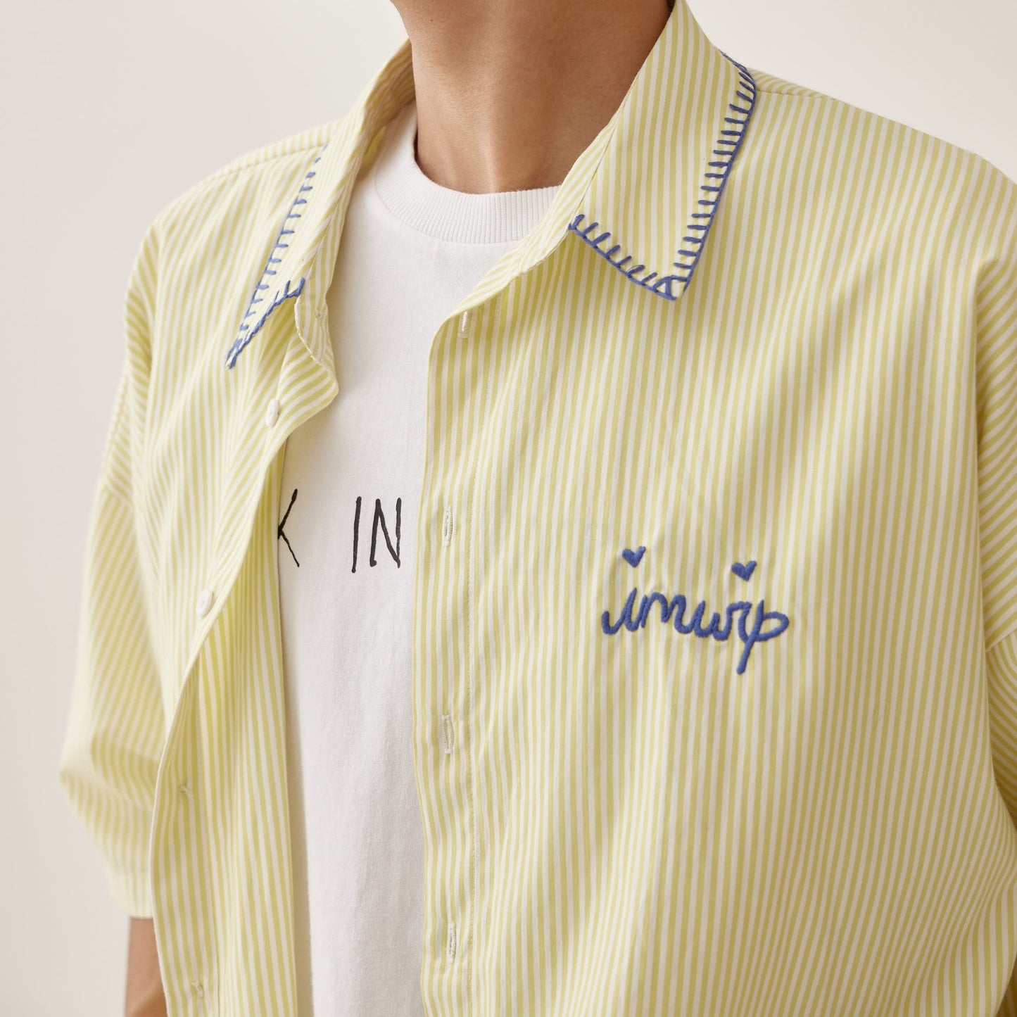 Summer Stripe Shirt Green