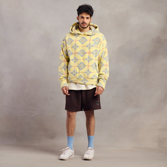Yellow Puzzle Hoodie