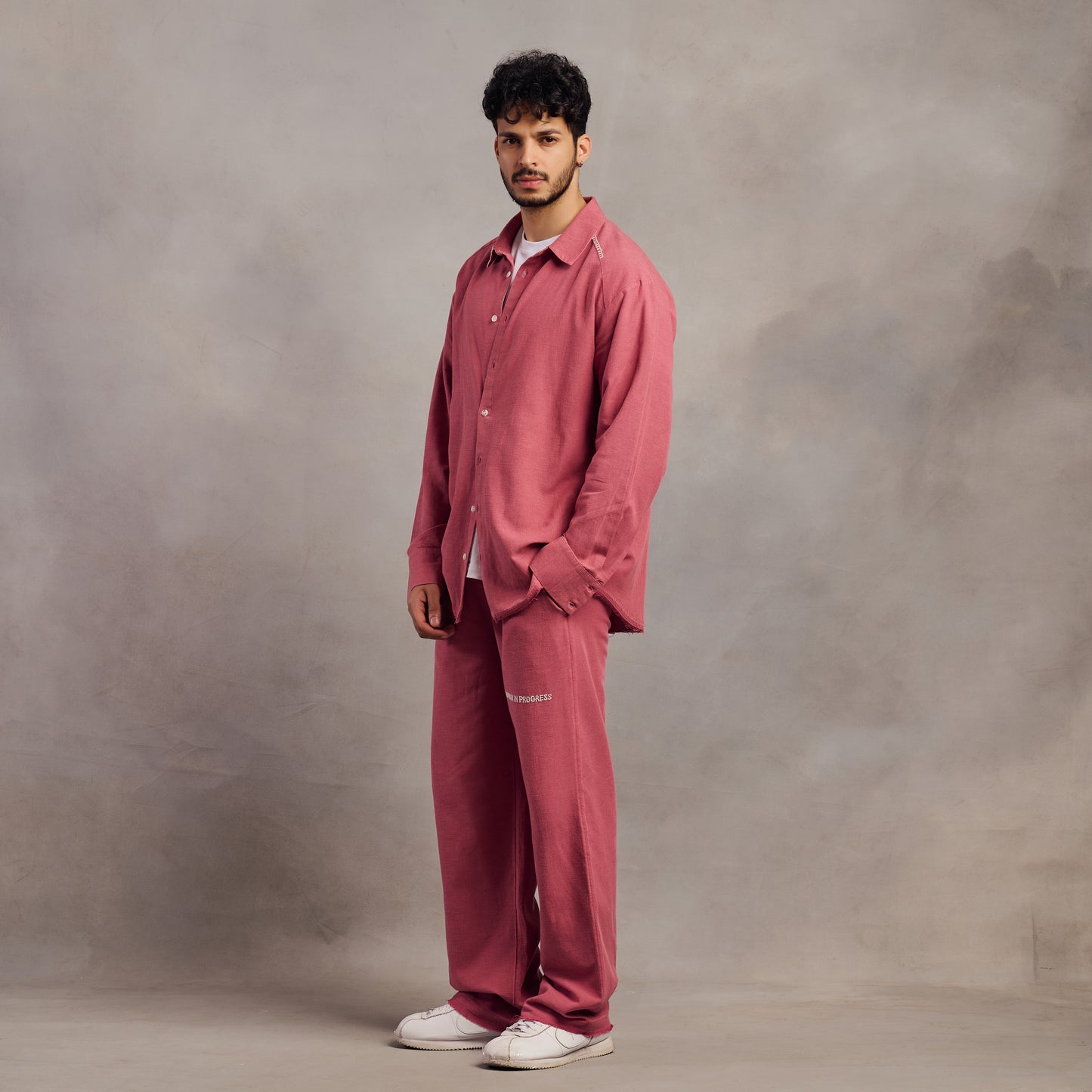 Pink Linen Set