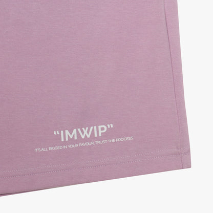 Lilac Terry Shorts