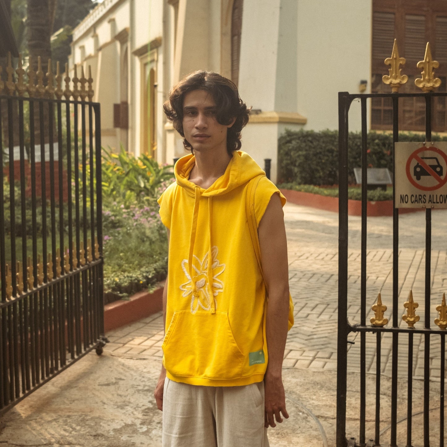 Sunny Sleeveless Hoodie