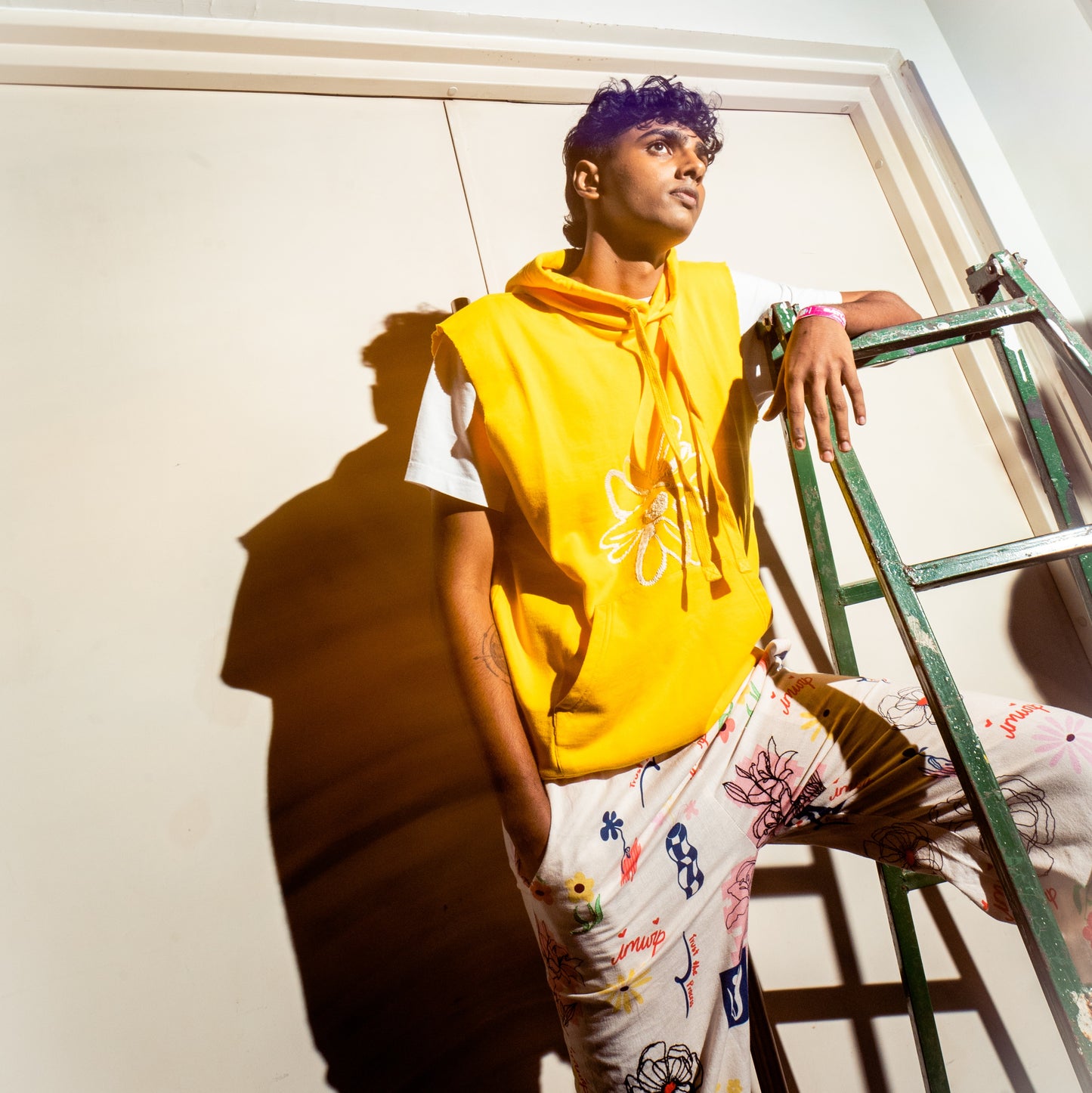 Sunny Sleeveless Hoodie