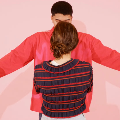 Knit love Crop Top