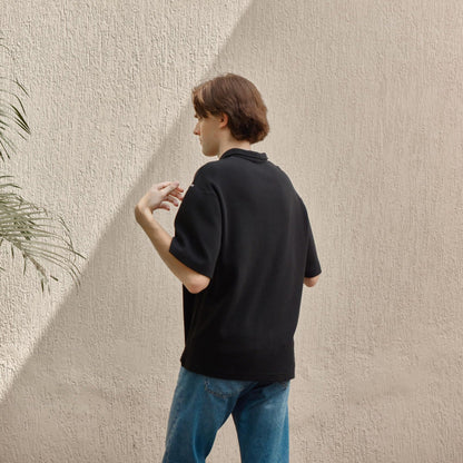 Waffle Polo T-shirt
