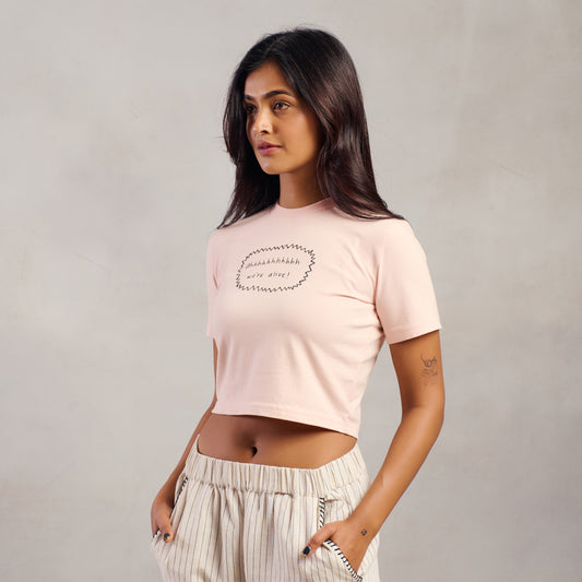 We Alive Crop Top